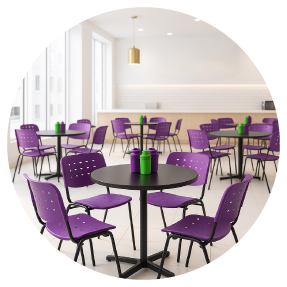 Evettore - Cadeiras para sorveterias e açaí